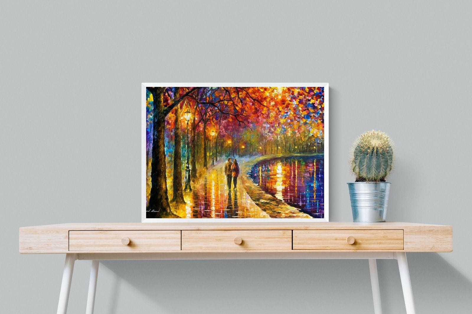 Spirits By The Lake-Wall_Art-80 x 60cm-Mounted Canvas-White-Pixalot