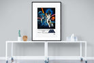 Star Wars Movie Poster-Wall_Art-90 x 120cm-Framed Print-Black-Pixalot