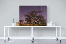Starry Sky Baobab-Wall_Art-120 x 90cm-Mounted Canvas-No Frame-Pixalot