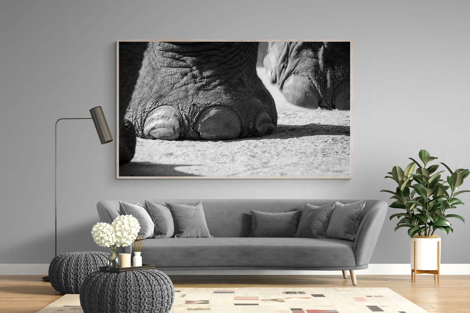 Stomp-Wall_Art-220 x 130cm-Mounted Canvas-Wood-Pixalot