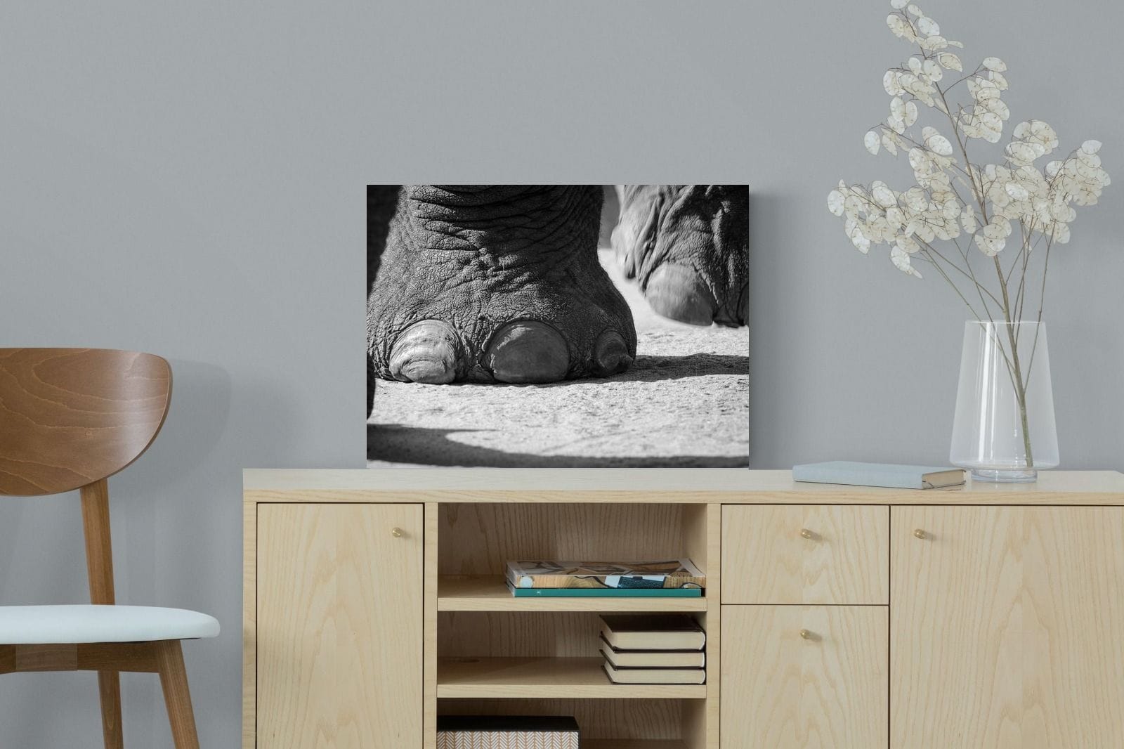 Stomp-Wall_Art-60 x 45cm-Mounted Canvas-No Frame-Pixalot