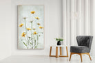 Summer Flowers-Wall_Art-130 x 220cm-Mounted Canvas-Wood-Pixalot