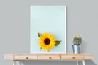 Sunflower-Wall_Art-75 x 100cm-Mounted Canvas-White-Pixalot