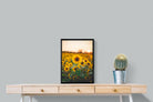 Pixalot Sunflowers at Sunset