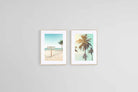 Surf's Up Set-Wall_Art-45 x 60cm (x2)-Framed Print-Wood-Pixalot