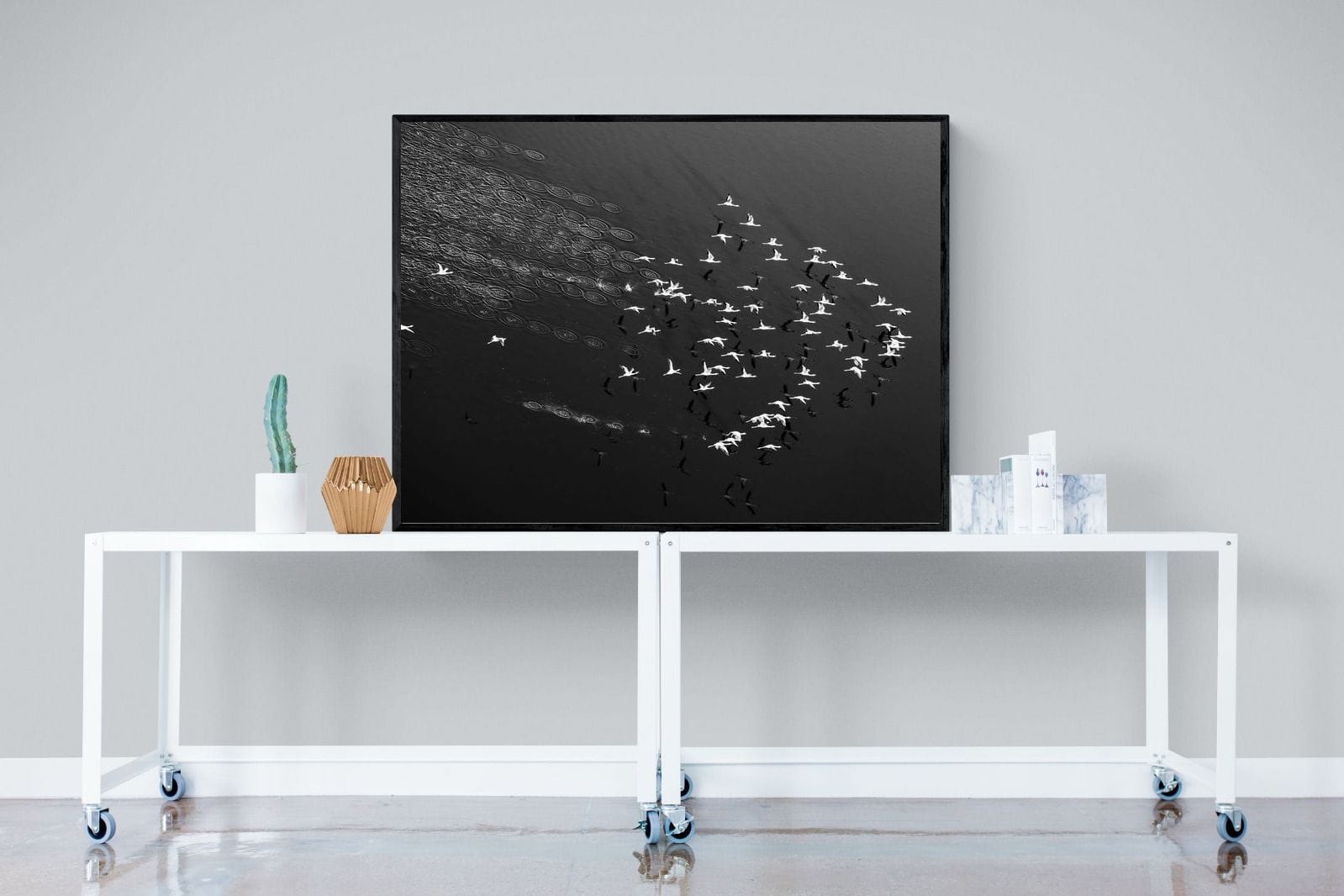 Take Flight-Wall_Art-120 x 90cm-Mounted Canvas-Black-Pixalot