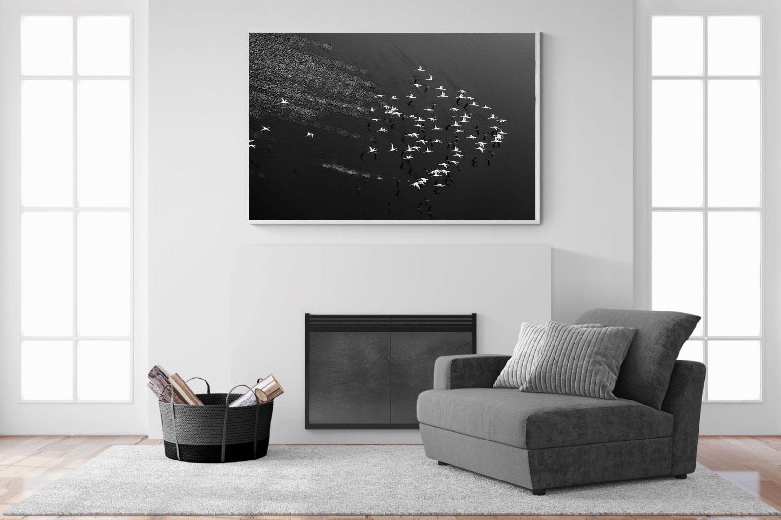 Take Flight-Wall_Art-150 x 100cm-Mounted Canvas-White-Pixalot