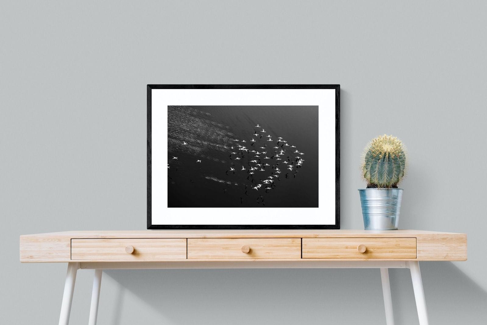 Take Flight-Wall_Art-80 x 60cm-Framed Print-Black-Pixalot