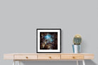 Tarantula Nebula-Wall_Art-50 x 50cm-Framed Print-Black-Pixalot