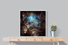 Tarantula Nebula-Wall_Art-80 x 80cm-Mounted Canvas-White-Pixalot