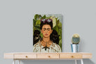 Thorn Necklace & Hummingbird-Wall_Art-60 x 80cm-Mounted Canvas-No Frame-Pixalot