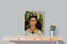 Thorn Necklace & Hummingbird-Wall_Art-60 x 80cm-Mounted Canvas-Wood-Pixalot