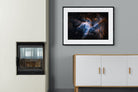 Thor's Helmet-Wall_Art-100 x 75cm-Framed Print-Black-Pixalot