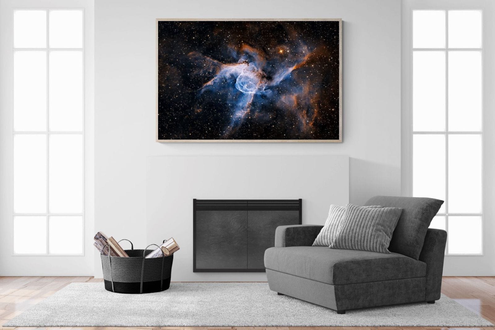 Thor's Helmet-Wall_Art-150 x 100cm-Mounted Canvas-Wood-Pixalot