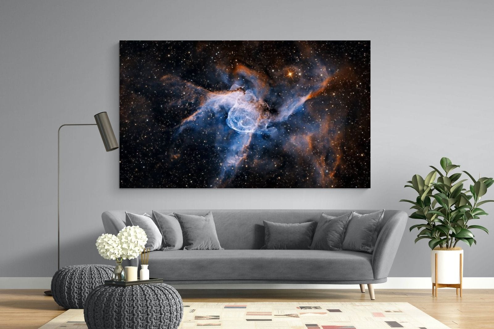 Thor's Helmet-Wall_Art-220 x 130cm-Mounted Canvas-No Frame-Pixalot