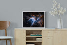 Thor's Helmet-Wall_Art-60 x 45cm-Mounted Canvas-White-Pixalot
