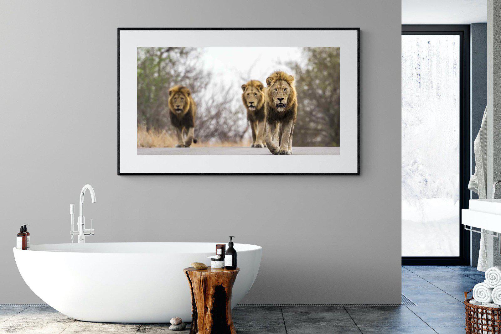 Three Brothers-Wall_Art-180 x 110cm-Framed Print-Black-Pixalot