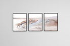 Tranquility Triptych-Wall_Art-45 x 60cm (x3)-Mounted Canvas-Black-Pixalot