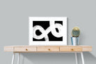 Trouble-Wall_Art-80 x 60cm-Framed Print-White-Pixalot