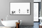 Turkana Herdsman-Wall_Art-180 x 110cm-Mounted Canvas-Black-Pixalot