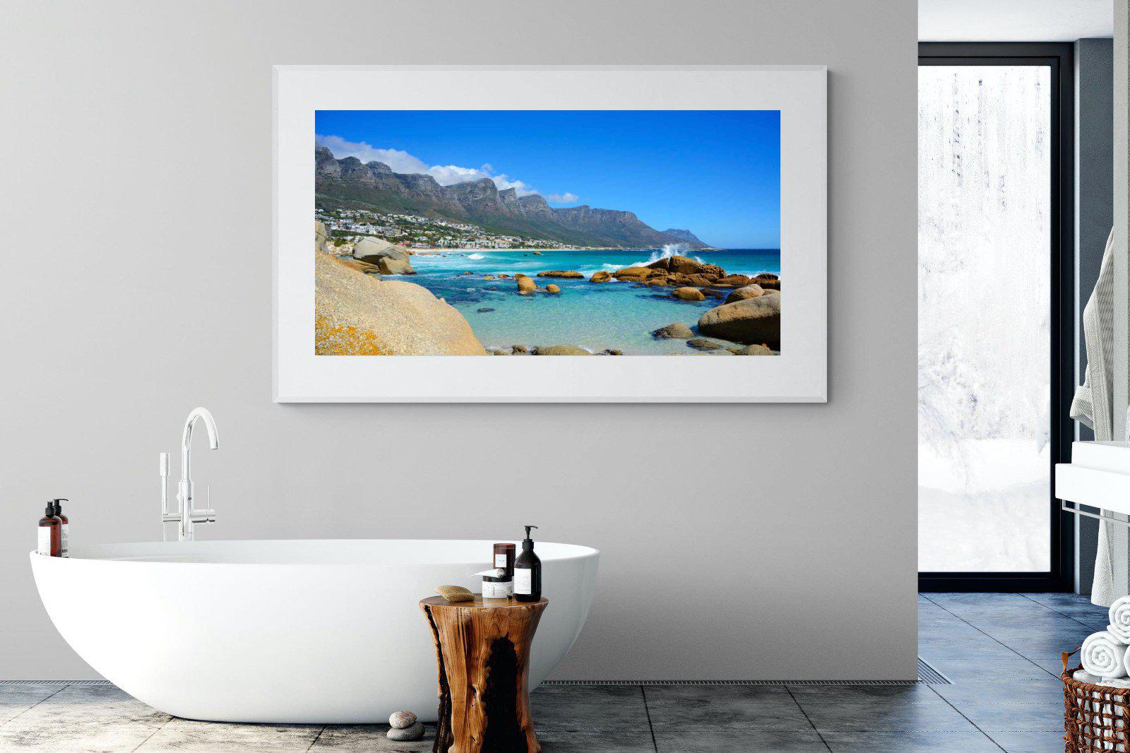 Twelve Apostles-Wall_Art-180 x 110cm-Framed Print-White-Pixalot