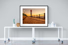 Umhlanga Promenade-Wall_Art-120 x 90cm-Framed Print-Black-Pixalot