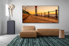 Umhlanga Promenade-Wall_Art-275 x 130cm-Mounted Canvas-Black-Pixalot