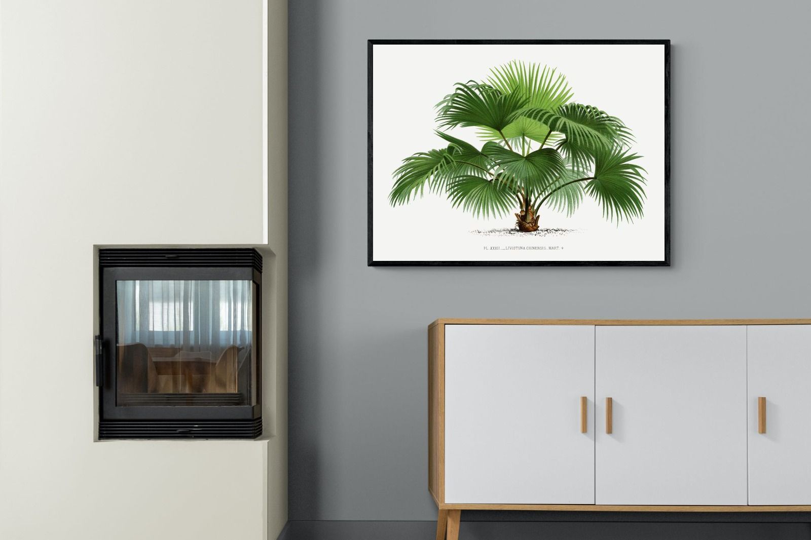 Pixalot Vintage Palm Illustration #1