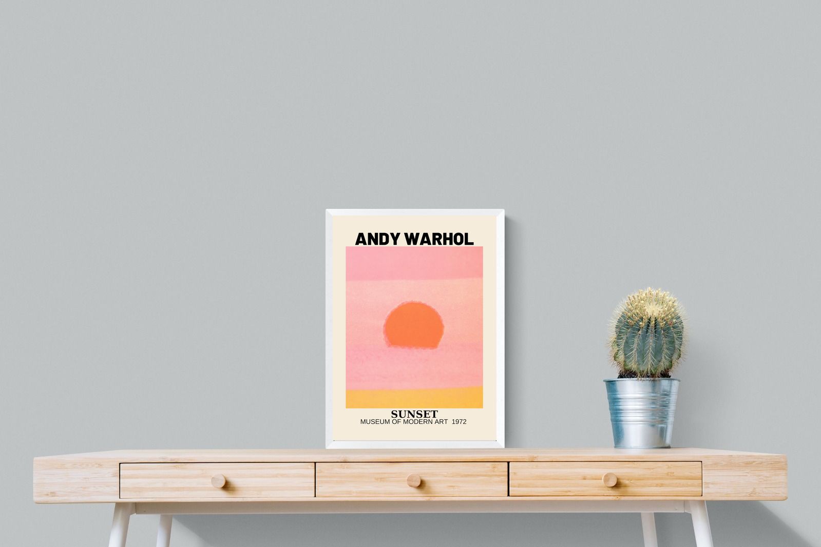 Pixalot Warhol Exhibition Poster