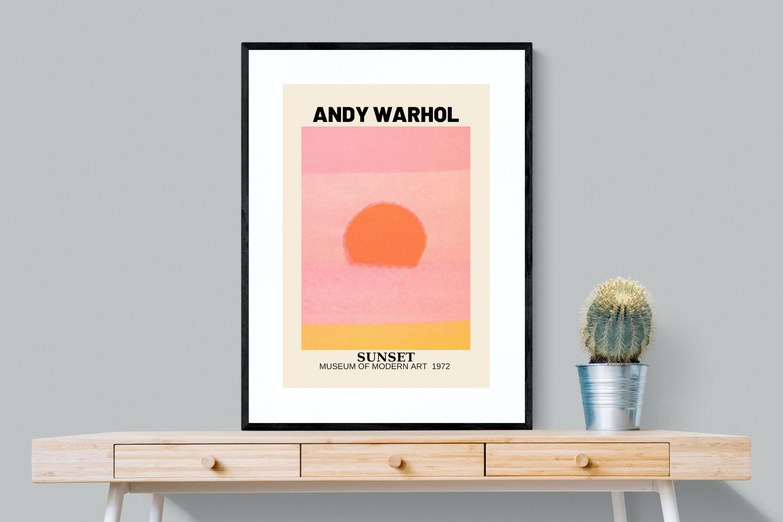 Pixalot Warhol Exhibition Poster