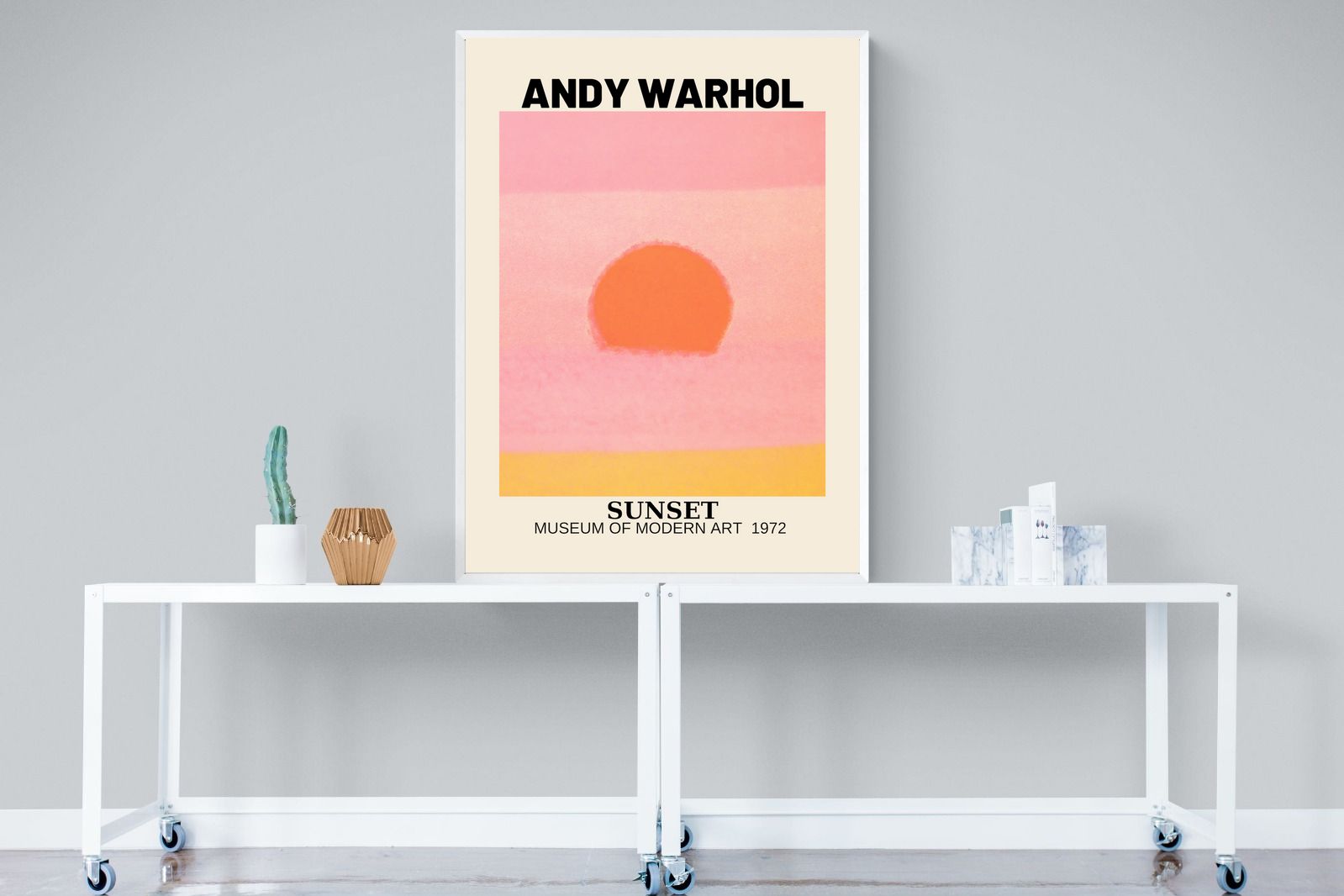 Pixalot Warhol Exhibition Poster