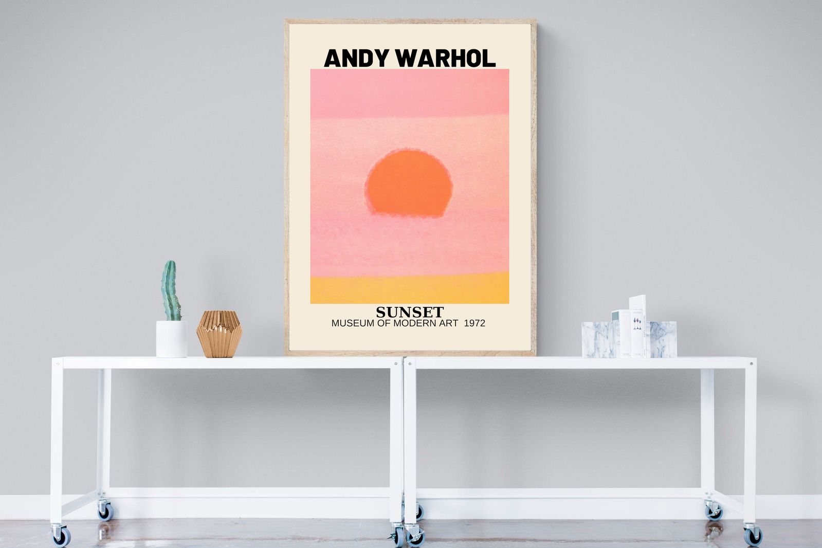 Pixalot Warhol Exhibition Poster