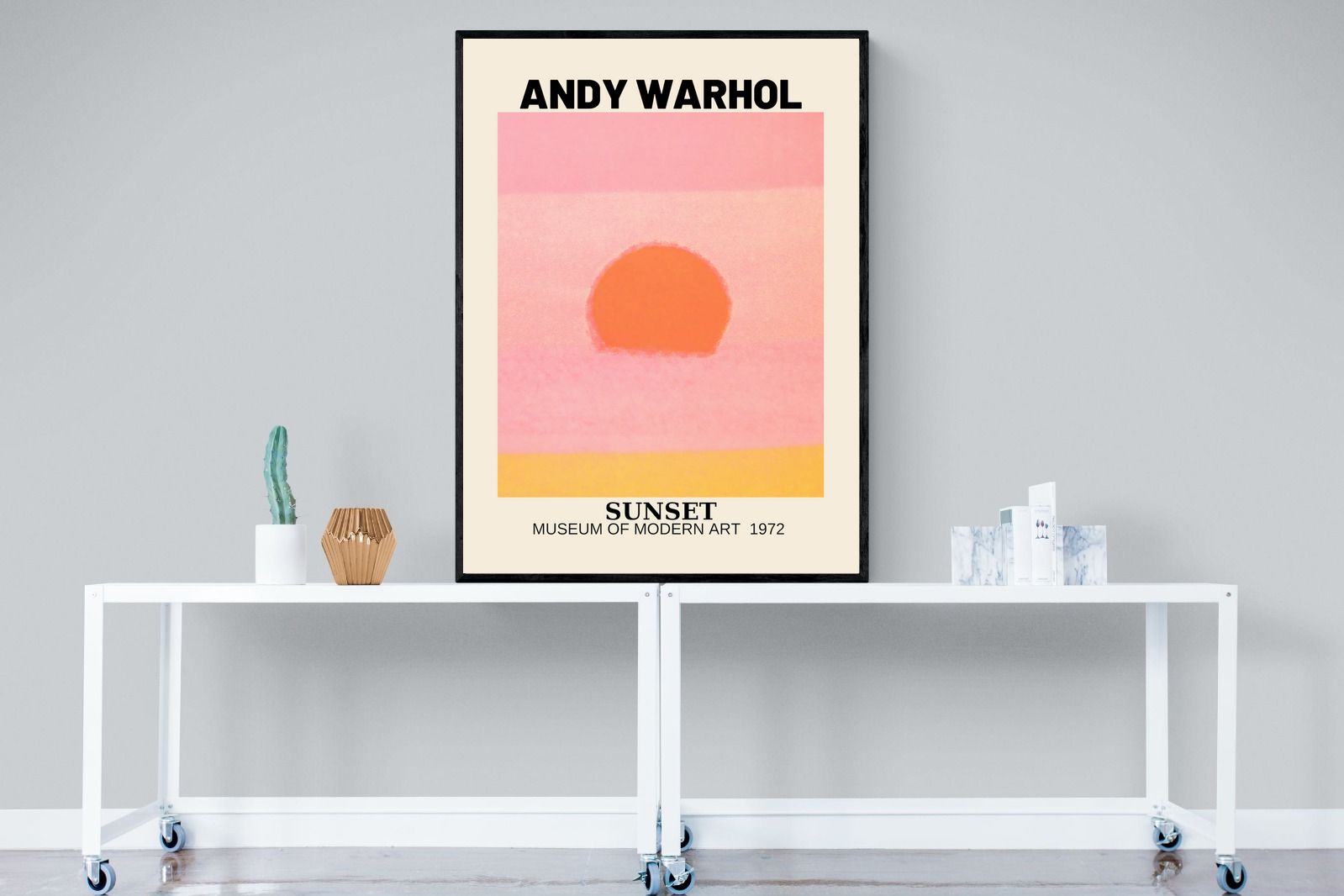 Pixalot Warhol Exhibition Poster