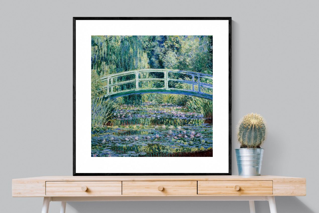 Pixalot Water Lilies and Japanese Bridge