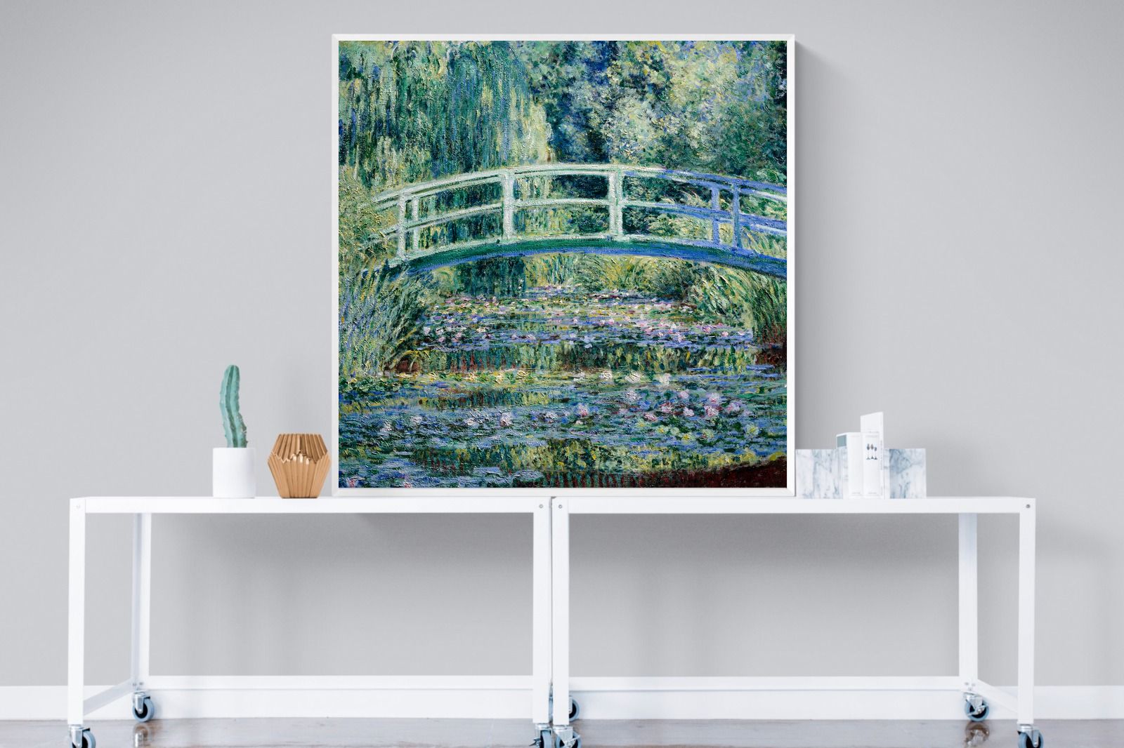 Pixalot Water Lilies and Japanese Bridge