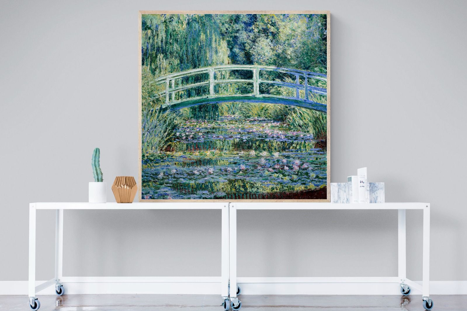 Pixalot Water Lilies and Japanese Bridge