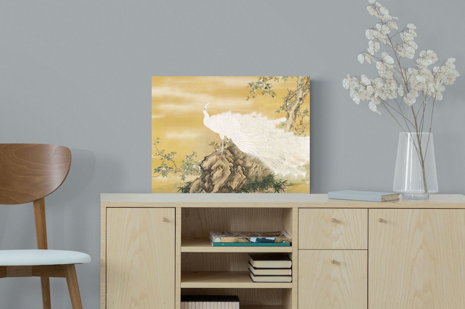 Pixalot White Peafowl