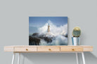 Wild Sea-Wall_Art-80 x 60cm-Mounted Canvas-No Frame-Pixalot