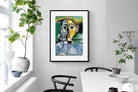 Pixalot Woman With Yellow Hat