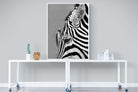 Zebra Sip-Wall_Art-90 x 120cm-Mounted Canvas-White-Pixalot