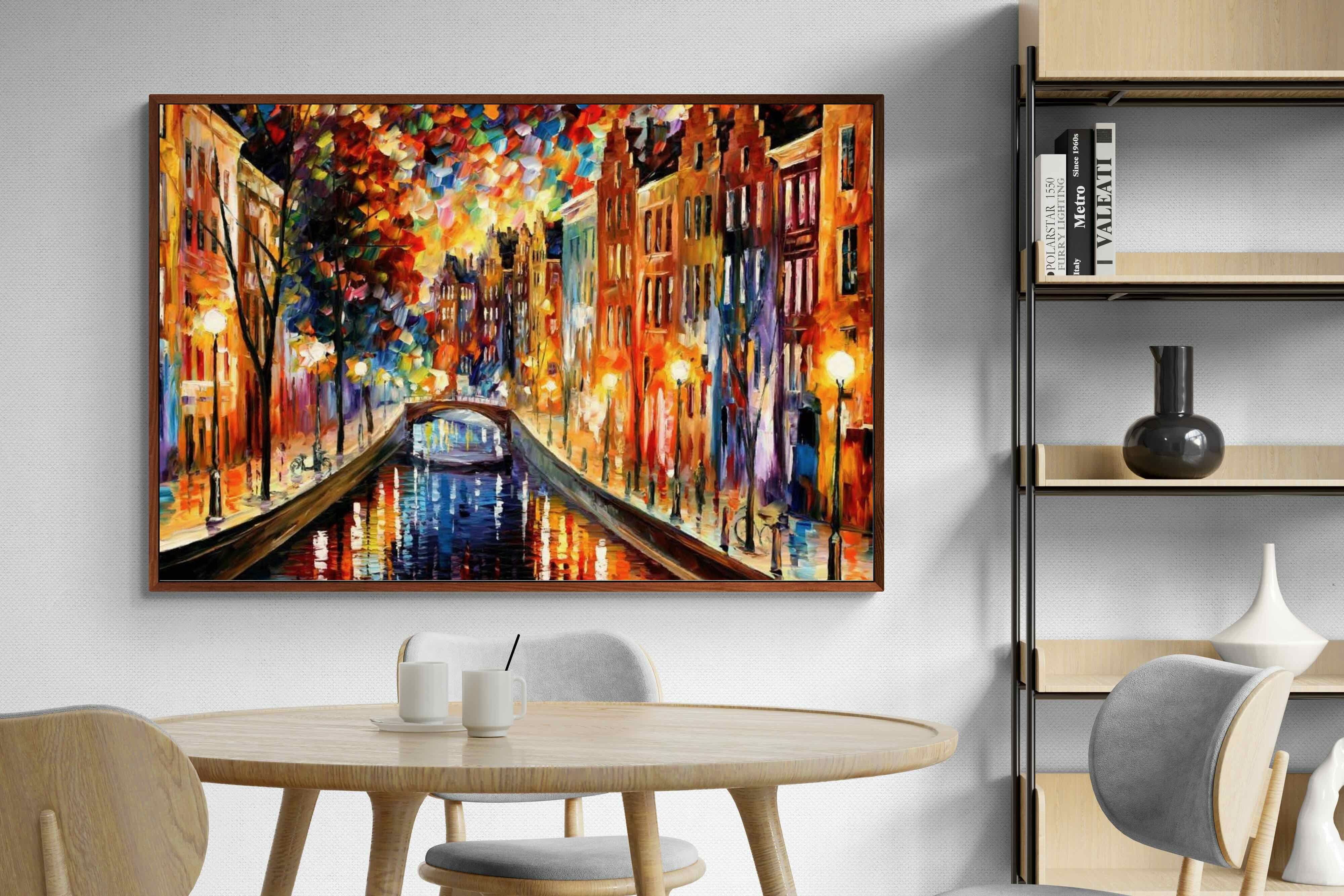 Pixalot Amsterdam Night Canal