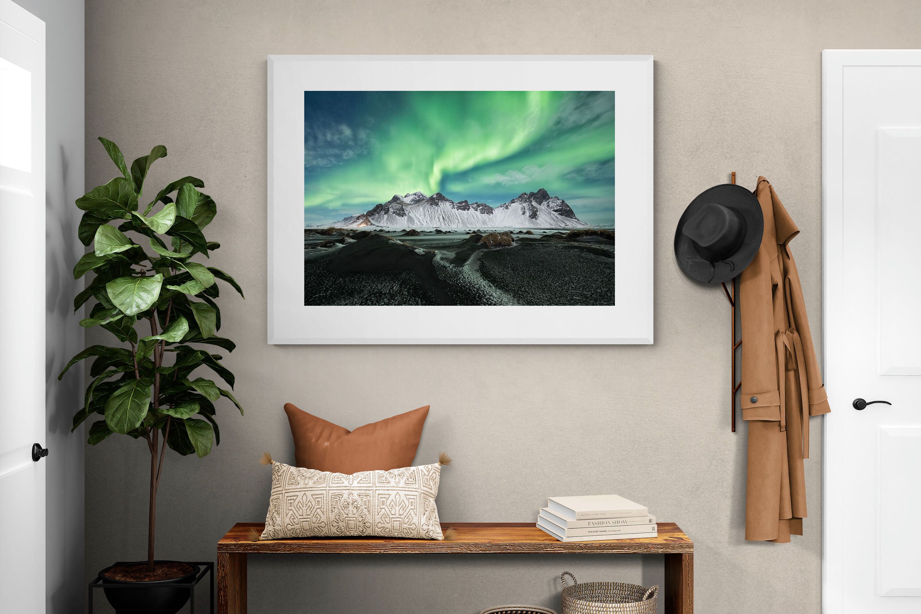 Pixalot Aurora Over Ice