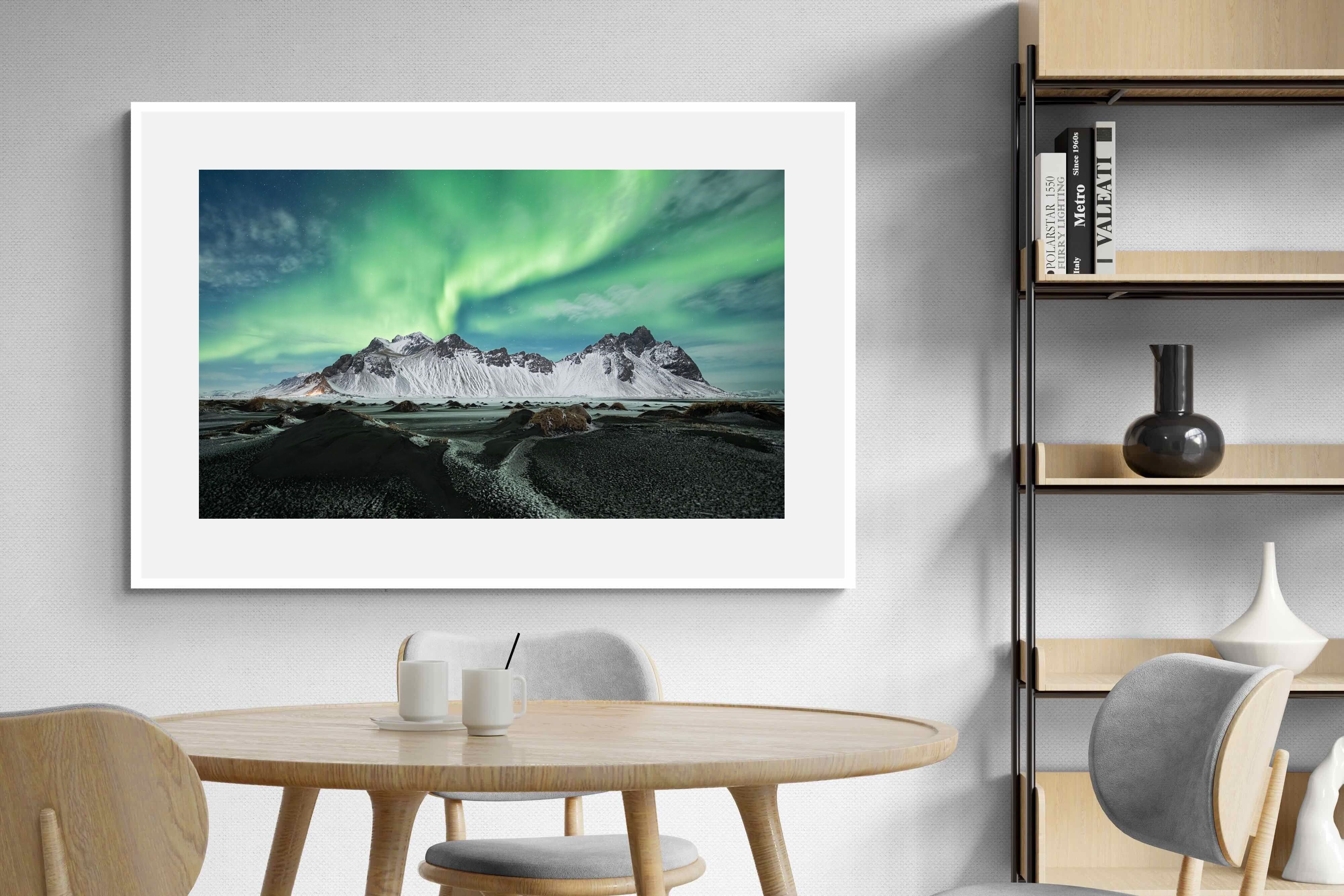 Pixalot Aurora Over Ice