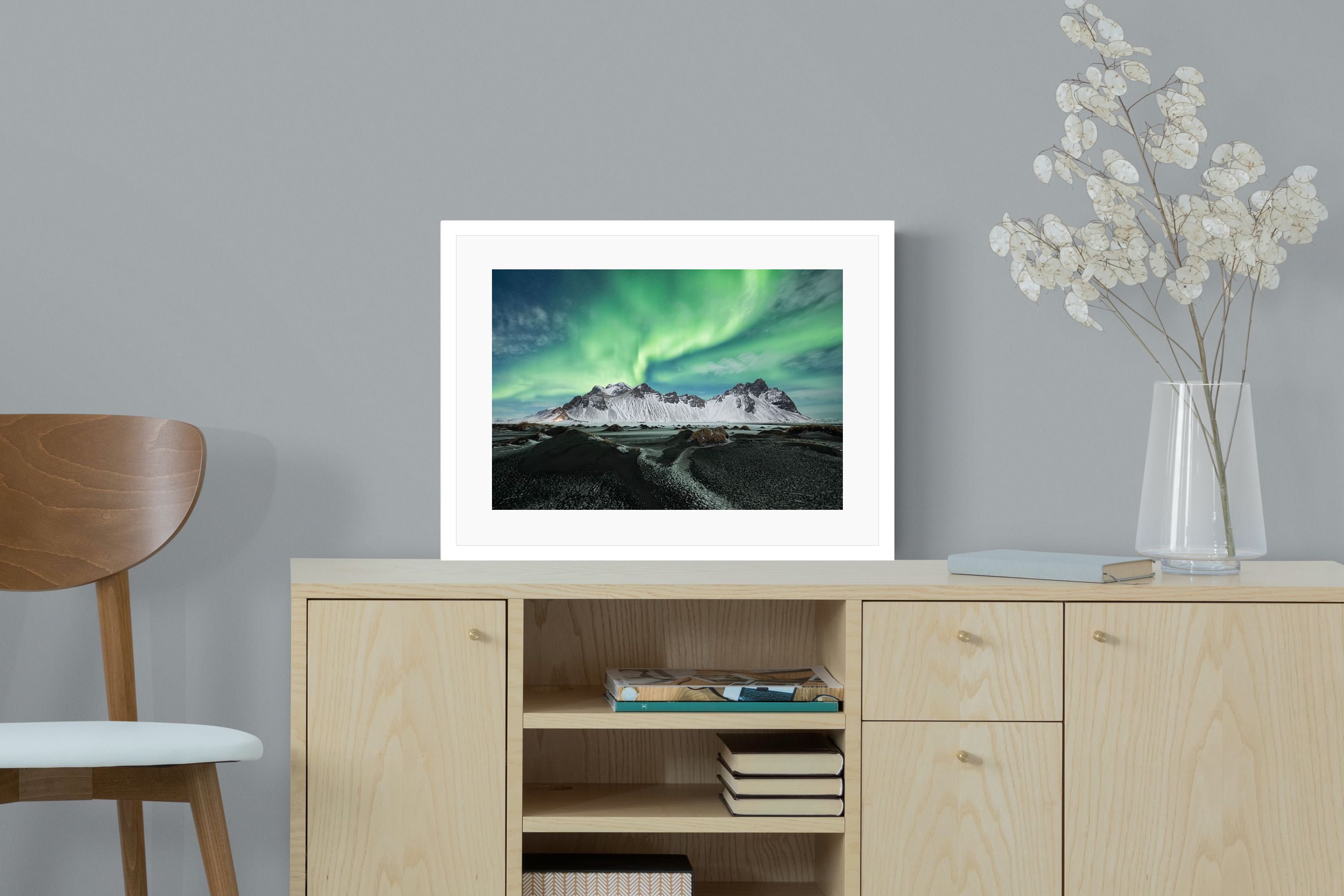 Pixalot Aurora Over Ice