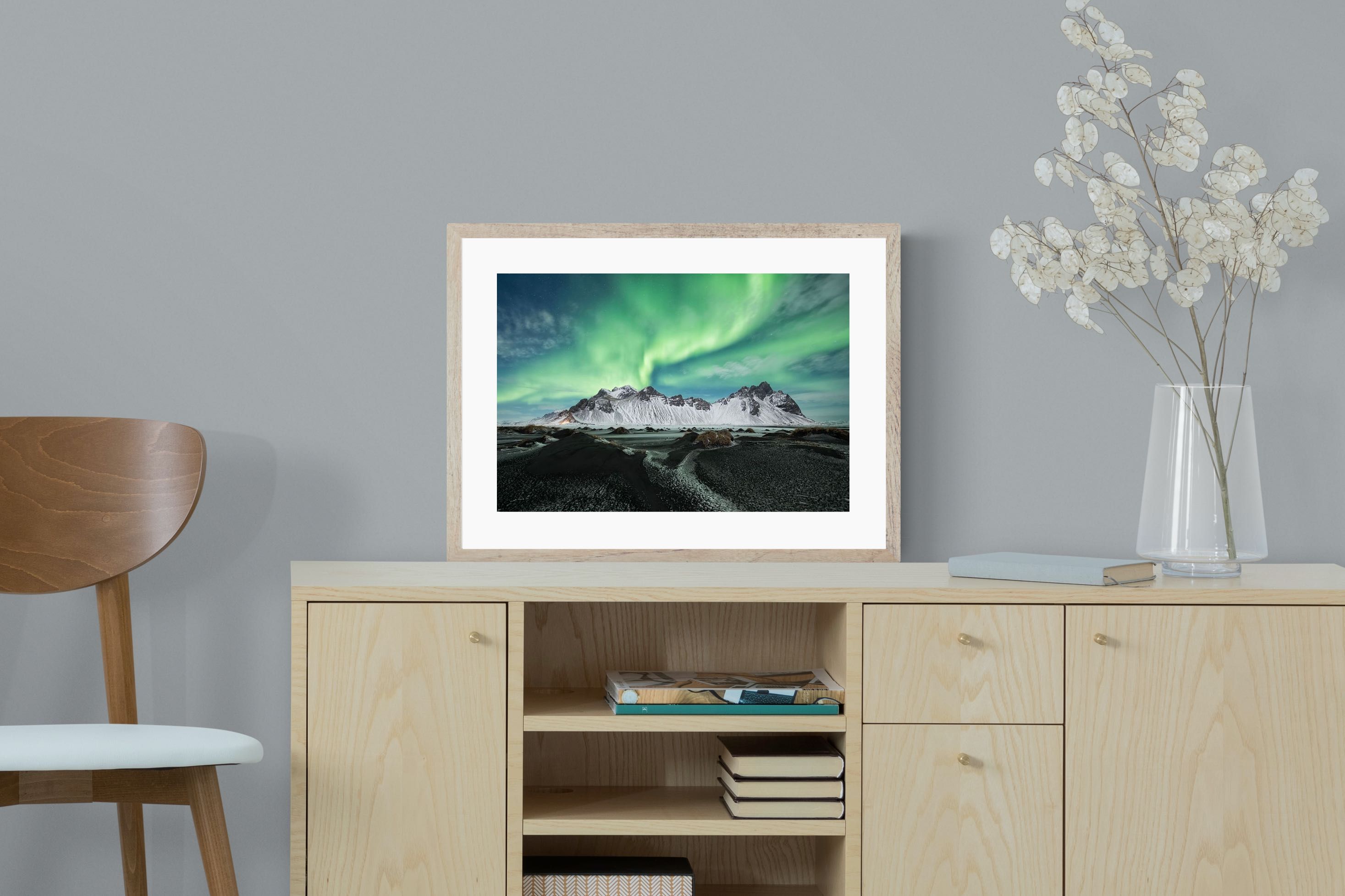 Pixalot Aurora Over Ice