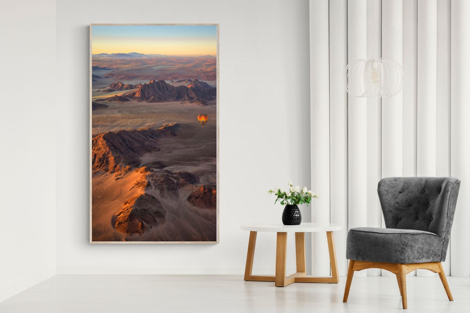 Pixalot Balloon Over the Namib