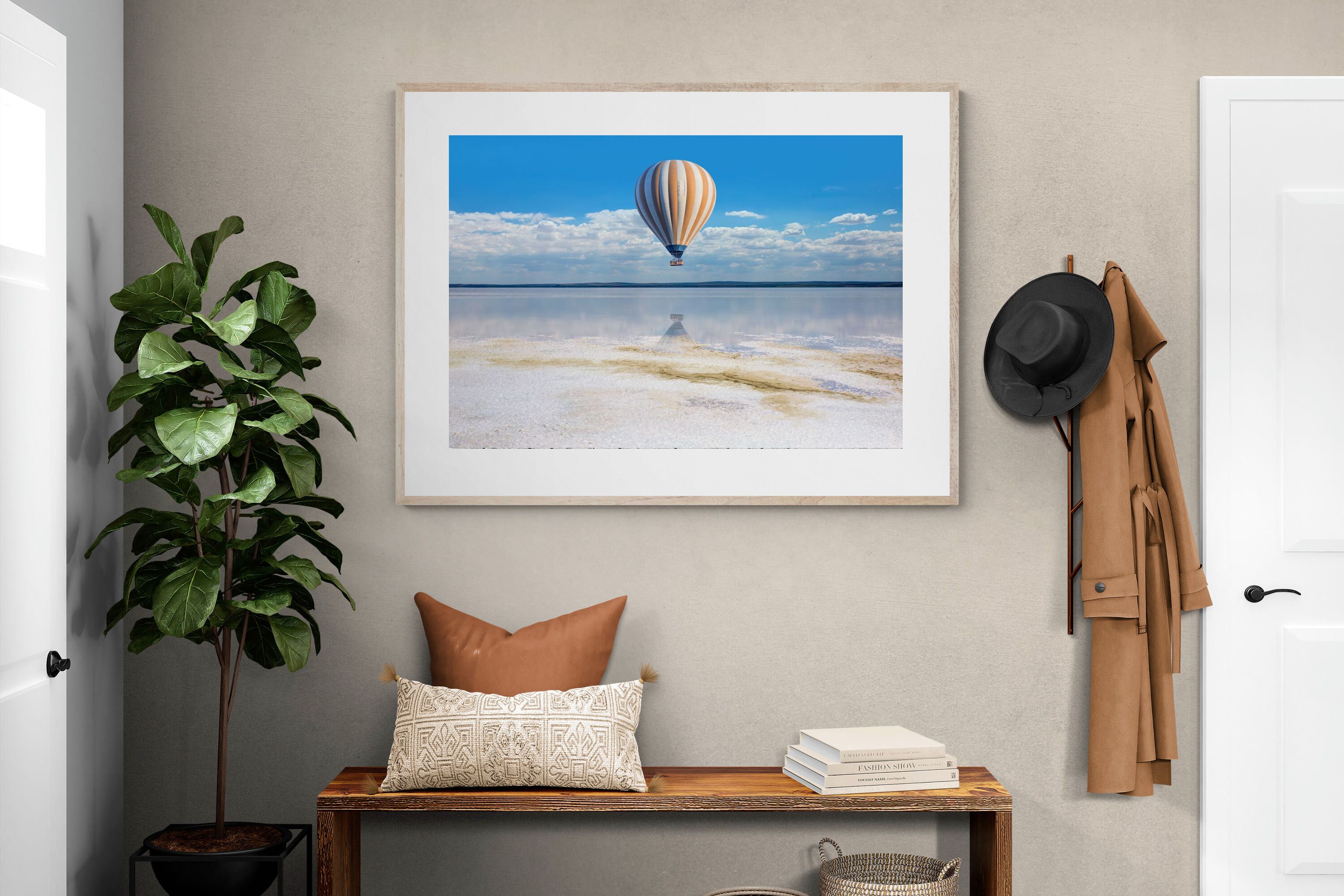 Pixalot Balloon Over the Salt Flats