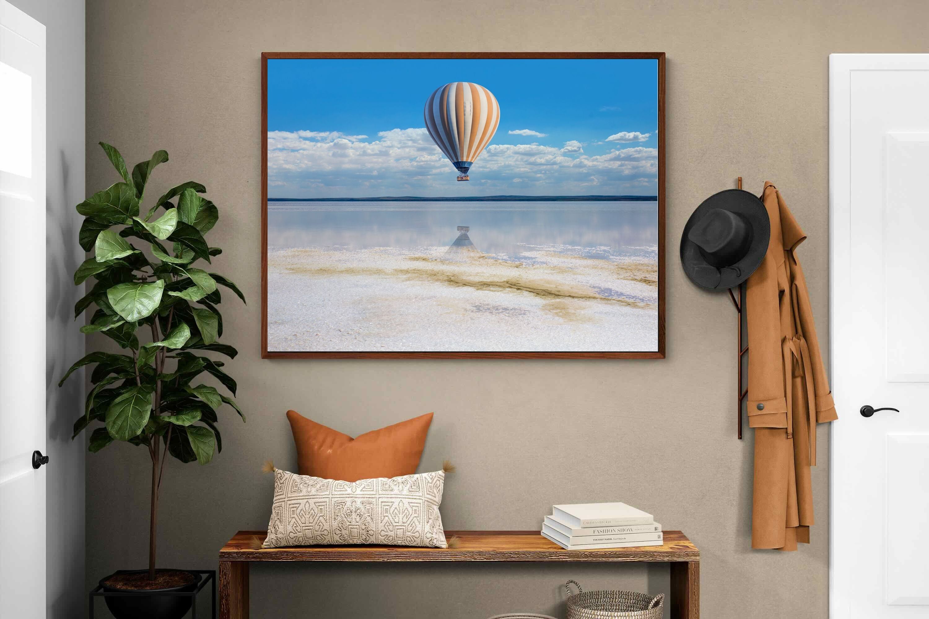 Pixalot ® Balloon Over the Salt Flats