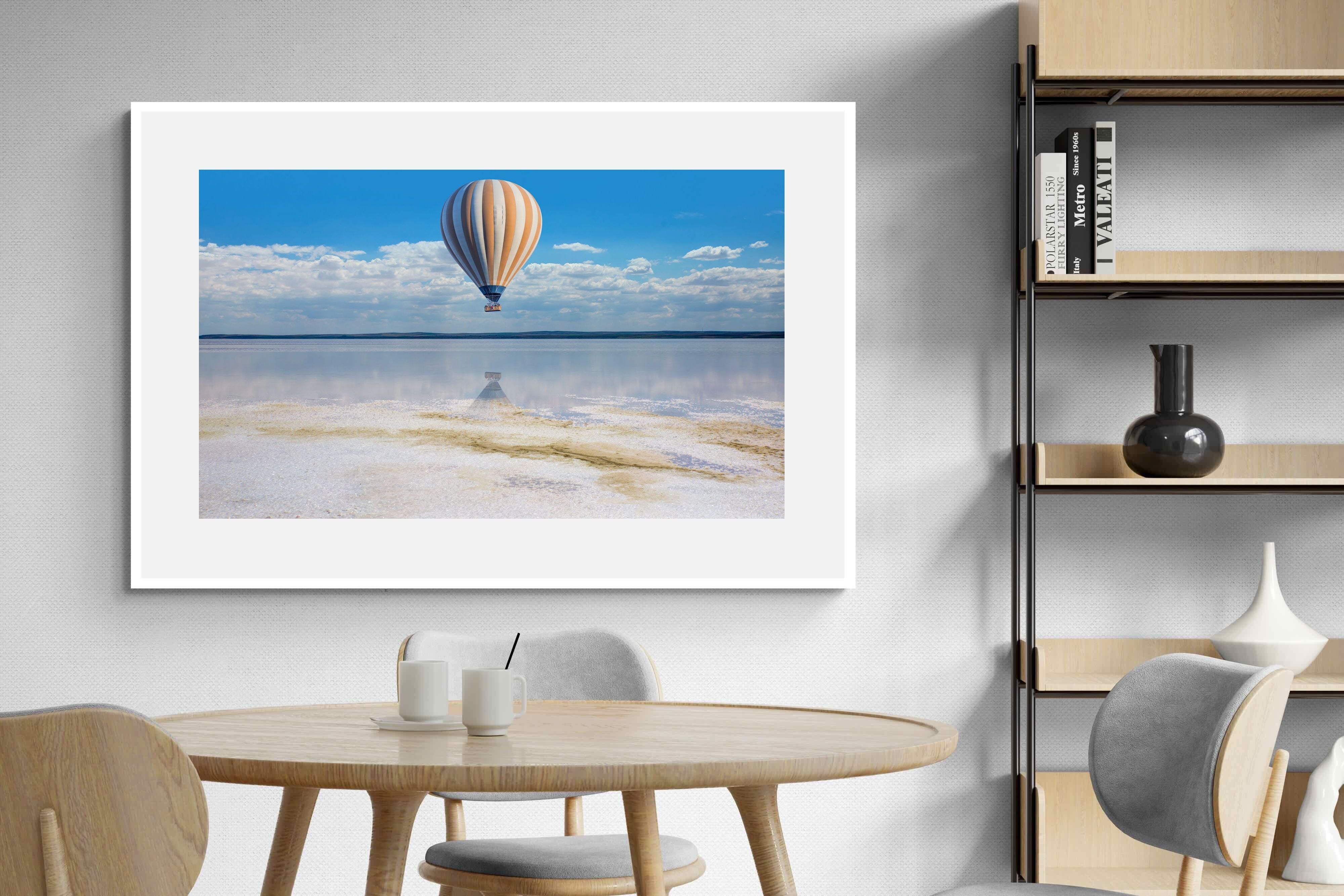 Pixalot Balloon Over the Salt Flats