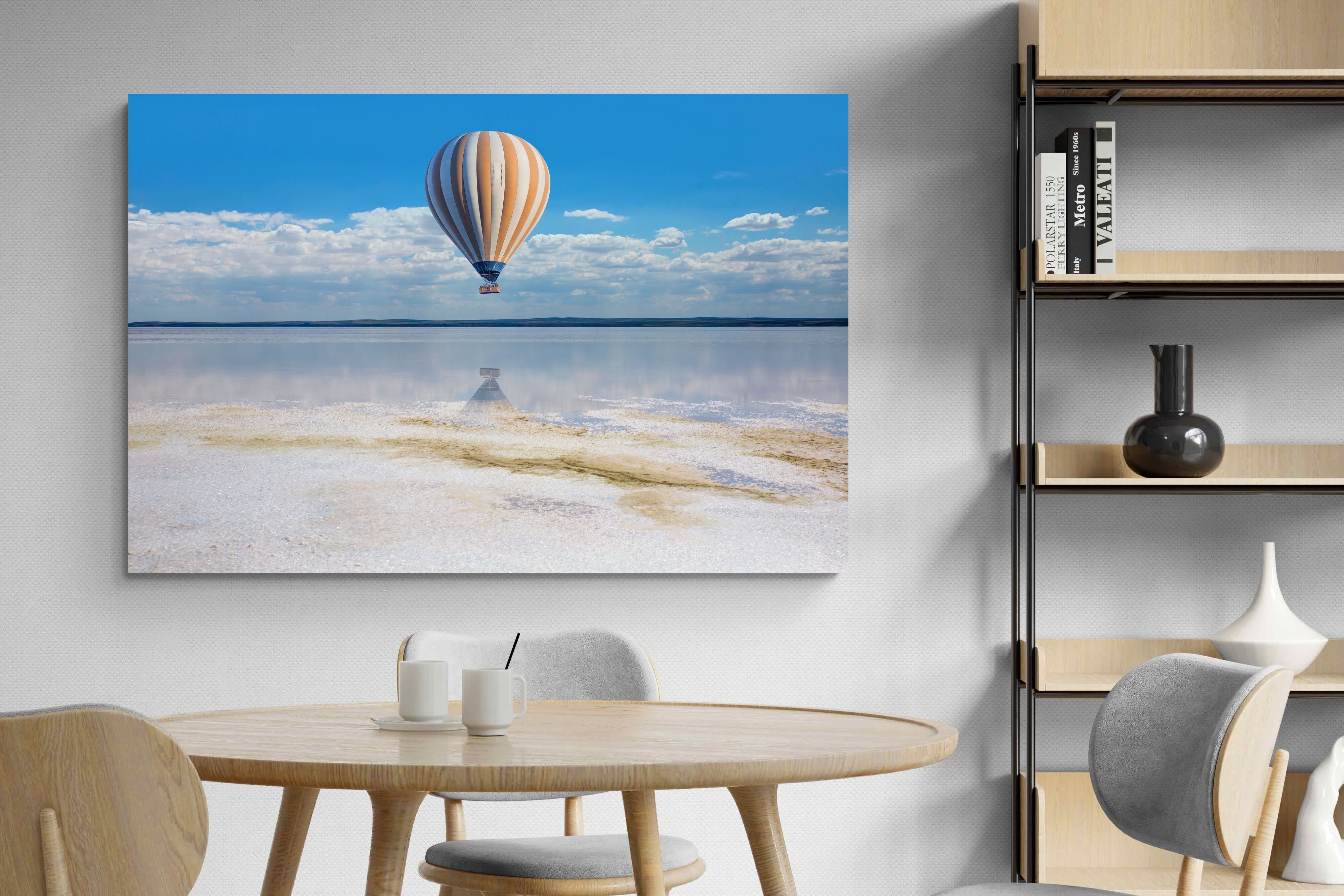 Pixalot Balloon Over the Salt Flats